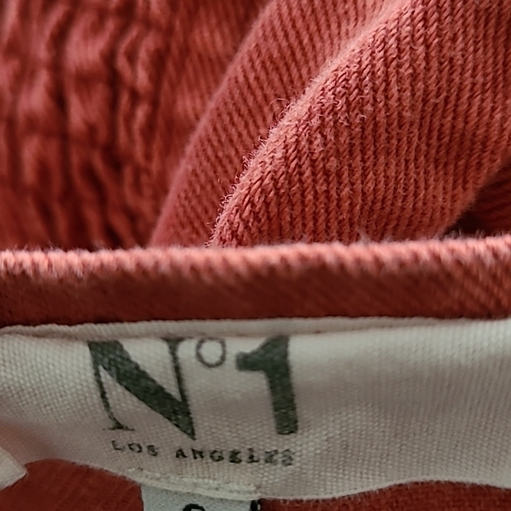 Strapless Washed Red Cargo Jumpsuit Utility Pocket Y2K Streetwear Festival - Picture 15 of 15